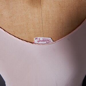 Vintage 1930s Seamprufe Nightgown Lingerie Slip Dress